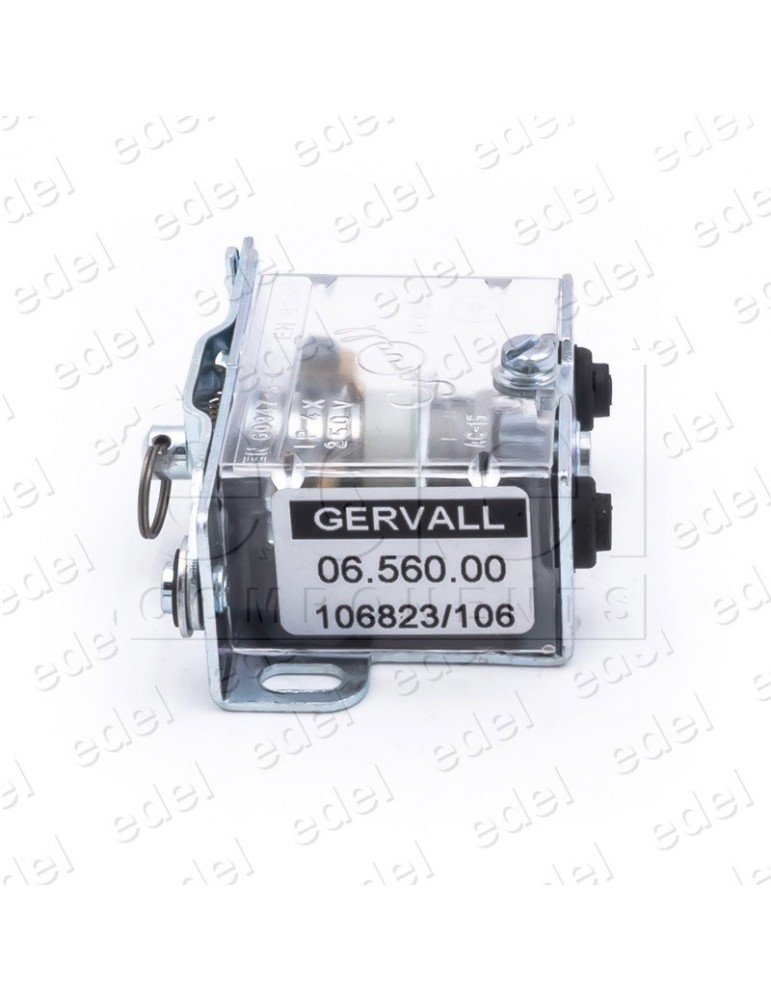 06.560.00 CONTACT GERVALL MANUAL RESET WITH RING METAL BOX