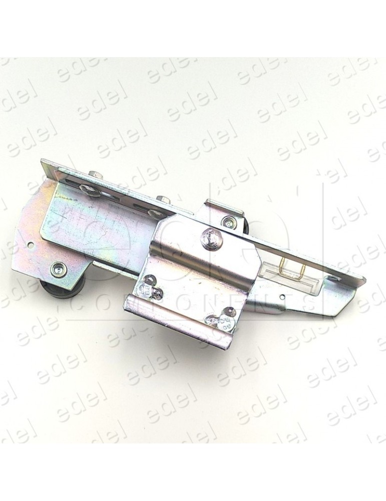 CSP-4000.RI000 KIT SUPPORT FERMATOR SERRURE P.AUTO PALIER + PLATINE PORT GALETS MODEL 40/10 OUV. GAUCHE