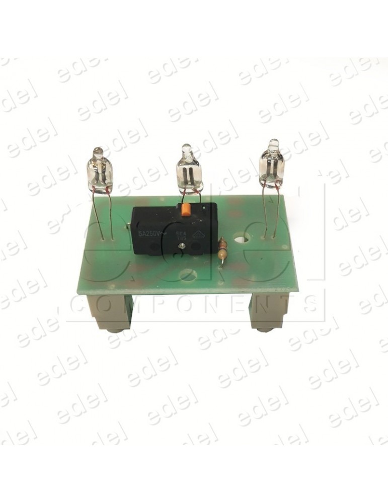 CIRCUITO PULSADOR SQ 3 LUMINOSO NEON 125V