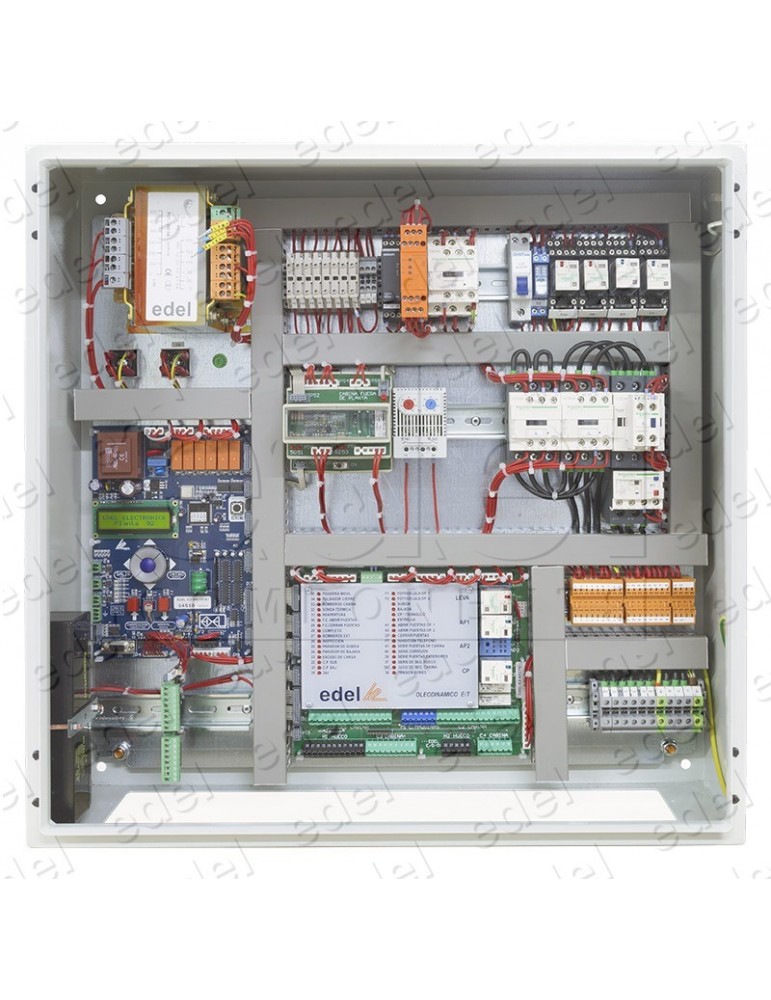 MANIOBRA EDEL SERIE K2 OLEODINÁMICA E/T 150 Amp. CON RENIVELACIÓN - VÁLVULA MECÁNICA.