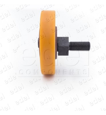 0KRE1252VE RUEDA 125 X 26 EXCENTRICA CON COJINETE MACHO