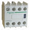 LADN22 BLOQUE AUXILIAR CONTACTOR SCHNEIDER TELEMECANIQUE 2NO+2NC FRONTAL