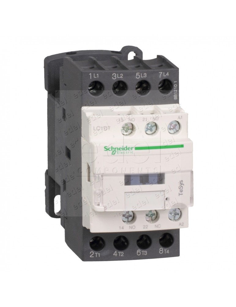 LC1DT32E7 CONTACTOR SCHNEIDER TELEMECANIQUE 32A 48VAC 4NO