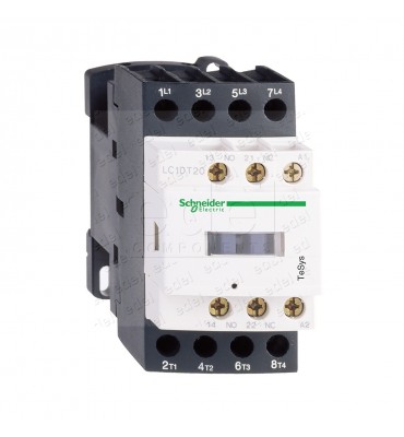 LC1DT25E7 CONTACTOR SCHNEIDER TELEMECANIQUE 25A 48VAC 4NO