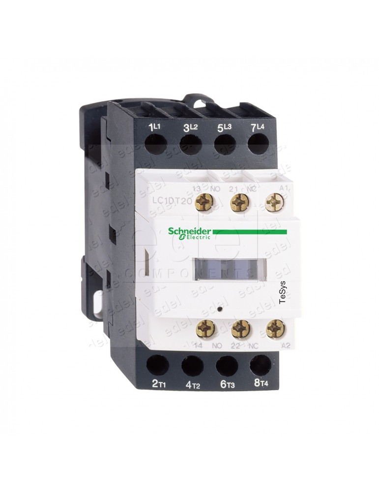 LC1DT25E7 CONTACTOR SCHNEIDER TELEMECANIQUE 25A 48VAC 4NO