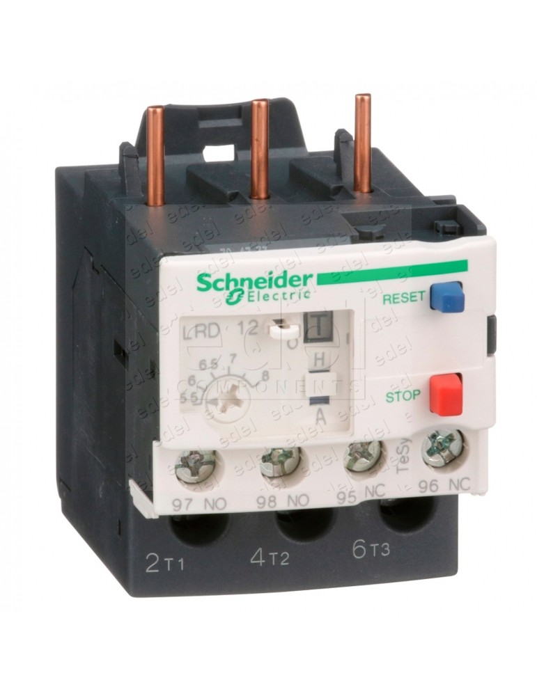 LRD12 TÉRMICO SCHNEIDER TELEMECANIQUE REGULACIÓN 5,5-8 A.