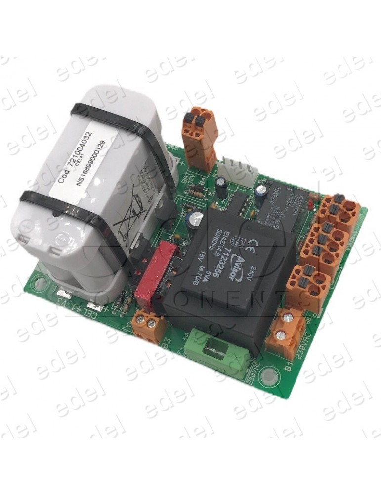 AV721004032 PLACA EMERGENCIA SILVA PARA SIRENA Y LUZ CEL41-230