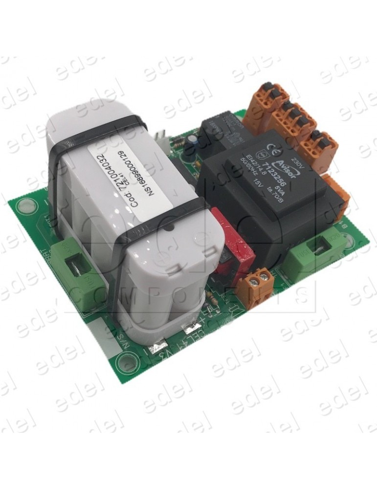 AV721004032 PLACA EMERGENCIA SILVA PARA SIRENA Y LUZ CEL41-230