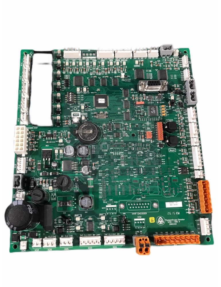 10077981 CONTROLLER PCB THYSSEN UCM CMC-4 1026638301