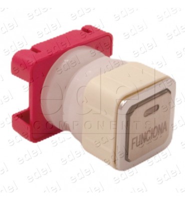 PILOTO JMT TA LUMINOSO FUNCIONA 24V LED ROJO