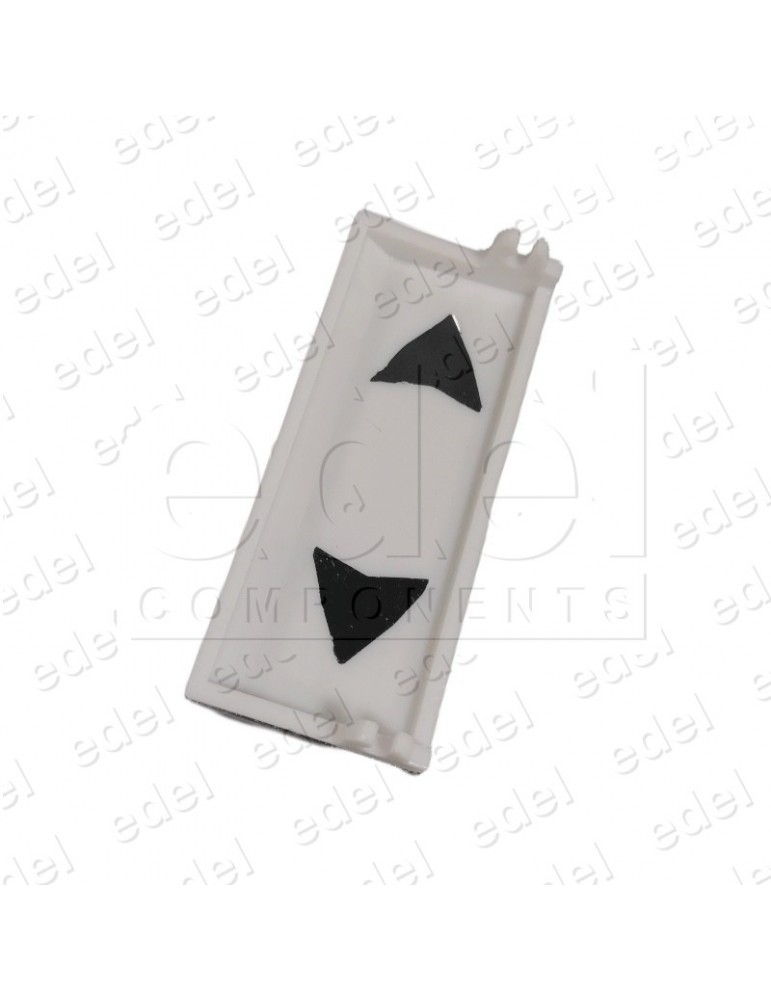 FO323AM151 CARATULA PULSADOR OTIS LM LARGO VERTICAL CON LOGO DERECHA