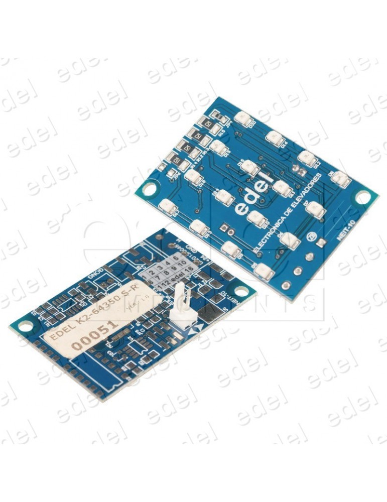 PLACA FLECHAS SLAVE ROJO - K2-64350-S-R