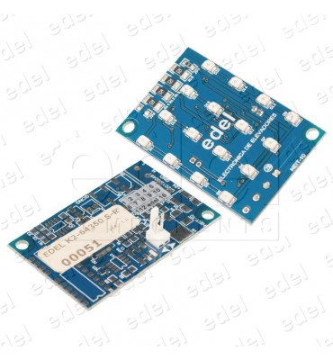 PLACA FLECHAS SLAVE AZUL - K2-64350-S-A