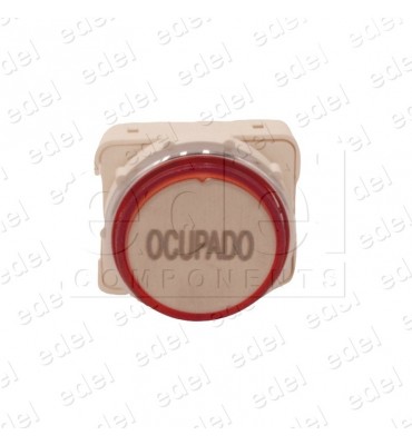 PILOTO JMT JA LUMINOSO OCUPADO 24V LED ROJO