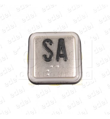 BLXVF34MR.MQ SA BOUTON DMG BLX ROUGE INOX SA