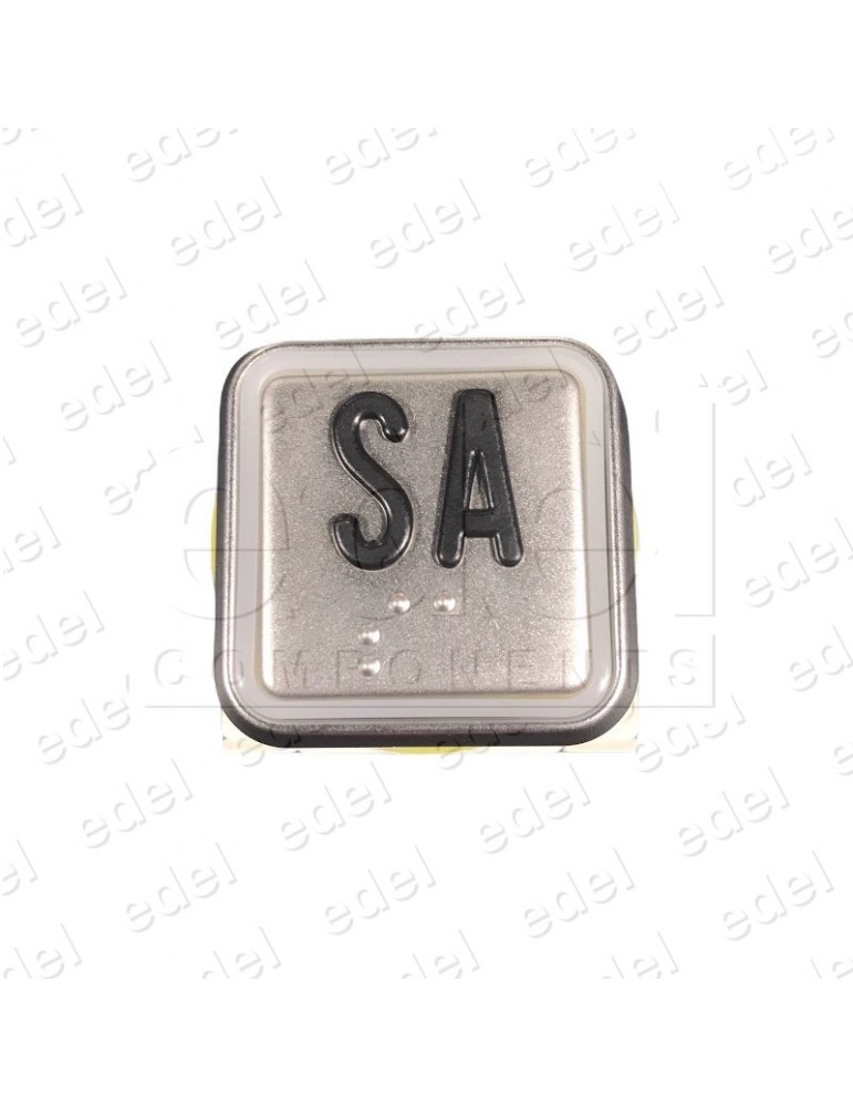 BLXVF34MR.MQ SA BOUTON DMG BLX ROUGE INOX SA