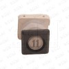 111T4 000112 BOUTON JMT T4 1NO  LUM. 24V LED ROUGE  11