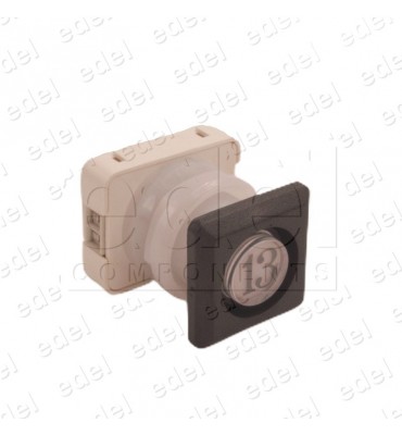 111T4 000112 PUSH BUTTON JMT T4 1NO  LIGHT 24V LED RED  13