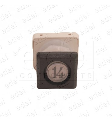 111T4 000112 PUSH BUTTON JMT T4 1NO  LIGHT 24V LED RED  14