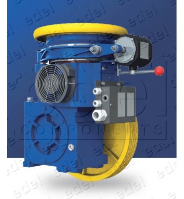 KIT REDUCTORA LINCE AC2 4 KW 1:49 POLEA 520 X 4 X8 - 0,83 m/s - 425 KG