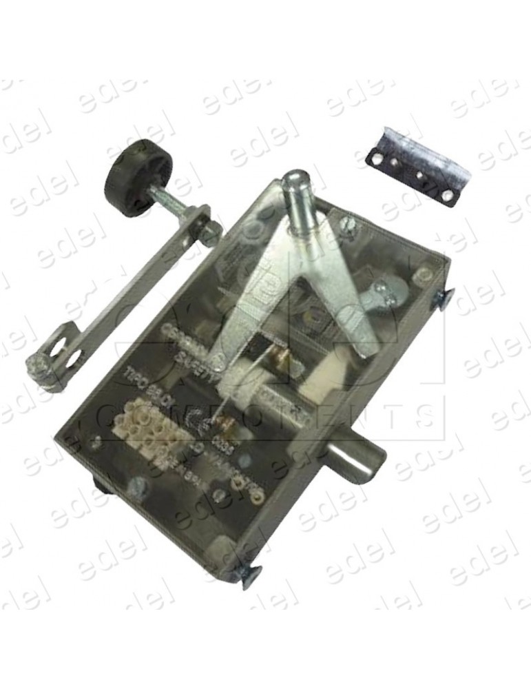 03.096.IZ.0F SAFETY LOCK GERVALL LATERAL ACT. CHAMFERED LOCKING PIN  WITHOUT AUX. CONTACT HAND LEFT