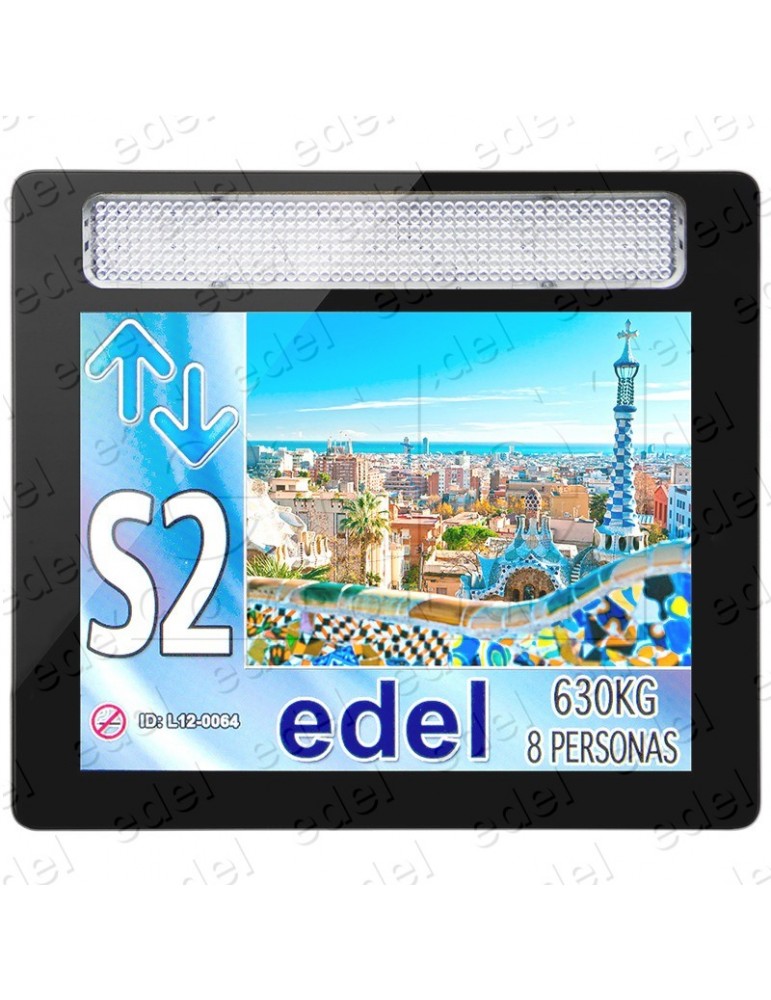 DISPLAY TFT COLOR EDEL K2 64320 5,7 PULGADAS BINARIO/CAN-BUS