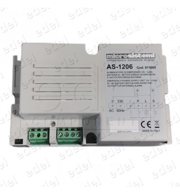 ALARM EMERGENCY WITH POWER SUPPLY 12V 0,6Ah AVEC AUX. RELAY