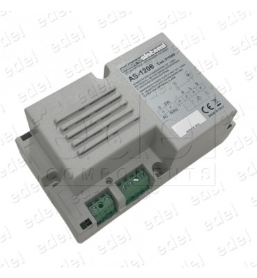 ALARME D'EMERGENCIE AVEC ALIMENTATION 12V 0,6Ah AVEC RELAIS AUX.