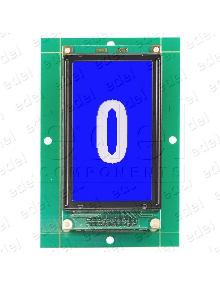 DISPLAY MINI LCD EDEL K2 64330 BINARY AND CAN-BUS