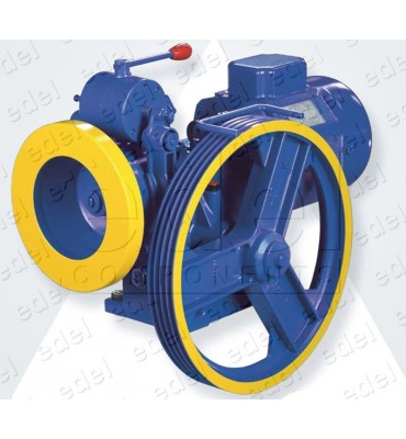 KIT REDUCTORA GEM 3VF HW134 5.5 KW 1:42 POLEA 550 X 4 X 10 - 1,03 m/s - 480 KG