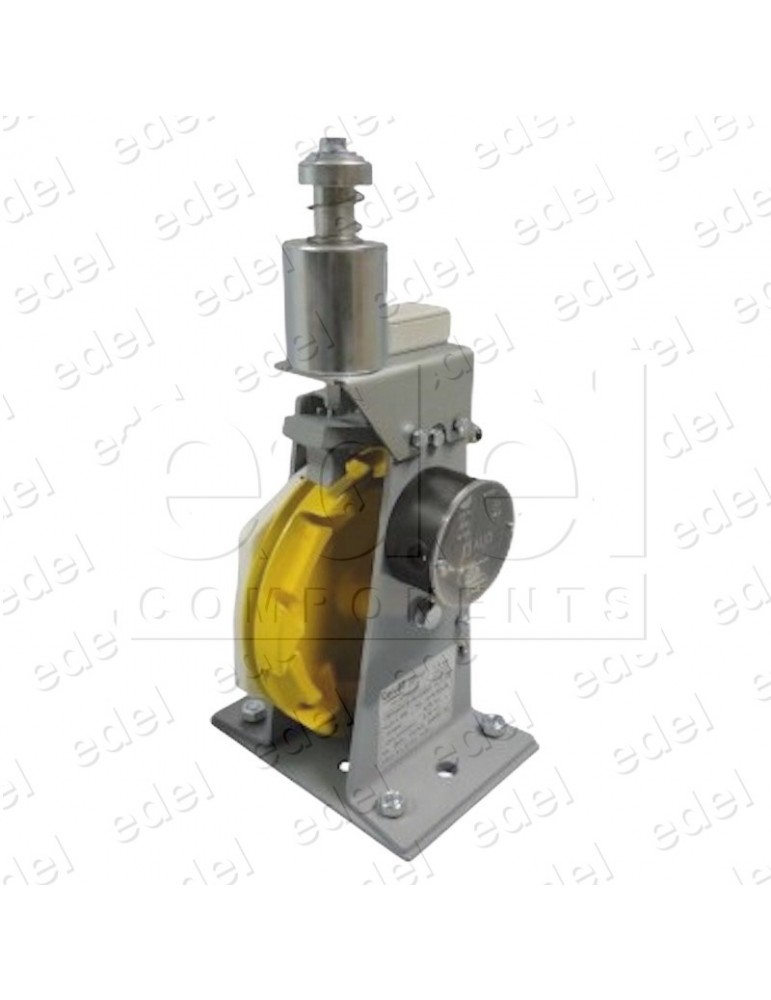 2128.ESA2.ED LIMITADOR ALJO 2128 200MM POLEA SIMPLE ENCLAVAMIENTO A DISTANCIA CABLE 6MM VELOCIDAD DISPARO 0.45M/S