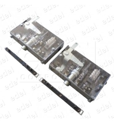 03.097.00 SAFETY LOCK GERVALL LATERAL ACT. DOBLE CHAMFERED LOCKING PIN  WITH AUXILIARY CONTACT NO HAND