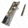 03.103.0F.EL CERRADURA SEGURIDAD GERVALL ACC.ELÉCTRICO MARCO ESTRECHO PESTILLO BISELADO S/CONTACTO AUXILIAR PUENTE LARGO SIN MAN