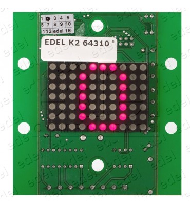 DISPLAY EDEL K2 64310R (ROTATIVO ROJO)