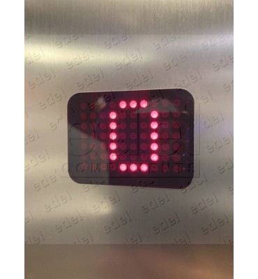 DISPLAY EDEL K2 64310-R (ROTARY RED)
