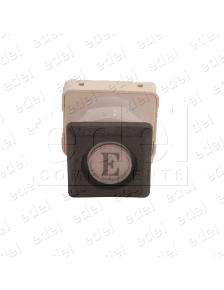 111T4 000112 BOUTON JMT T4 1NO  LUM. 24V LED ROUGE  E