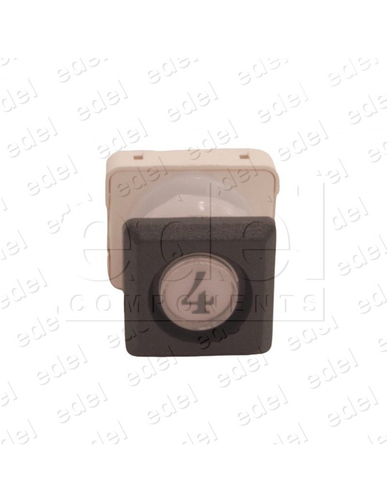 111T4 000112 PUSH BUTTON JMT T4 1NO  LIGHT 24V LED RED  4