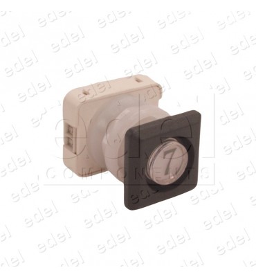 111T4 000112 PUSH BUTTON JMT T4 1NO  LIGHT 24V LED RED  7