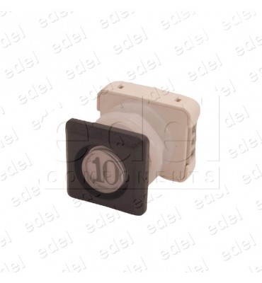 111T4 000112 PUSH BUTTON JMT T4 1NO  LIGHT 24V LED RED  10