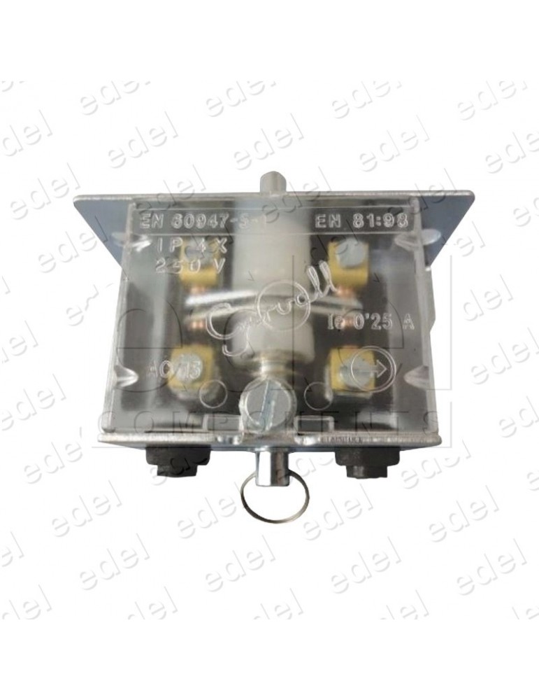 06.551.00 CONTACT GERVALL SWITCH WITH RING METAL BOX