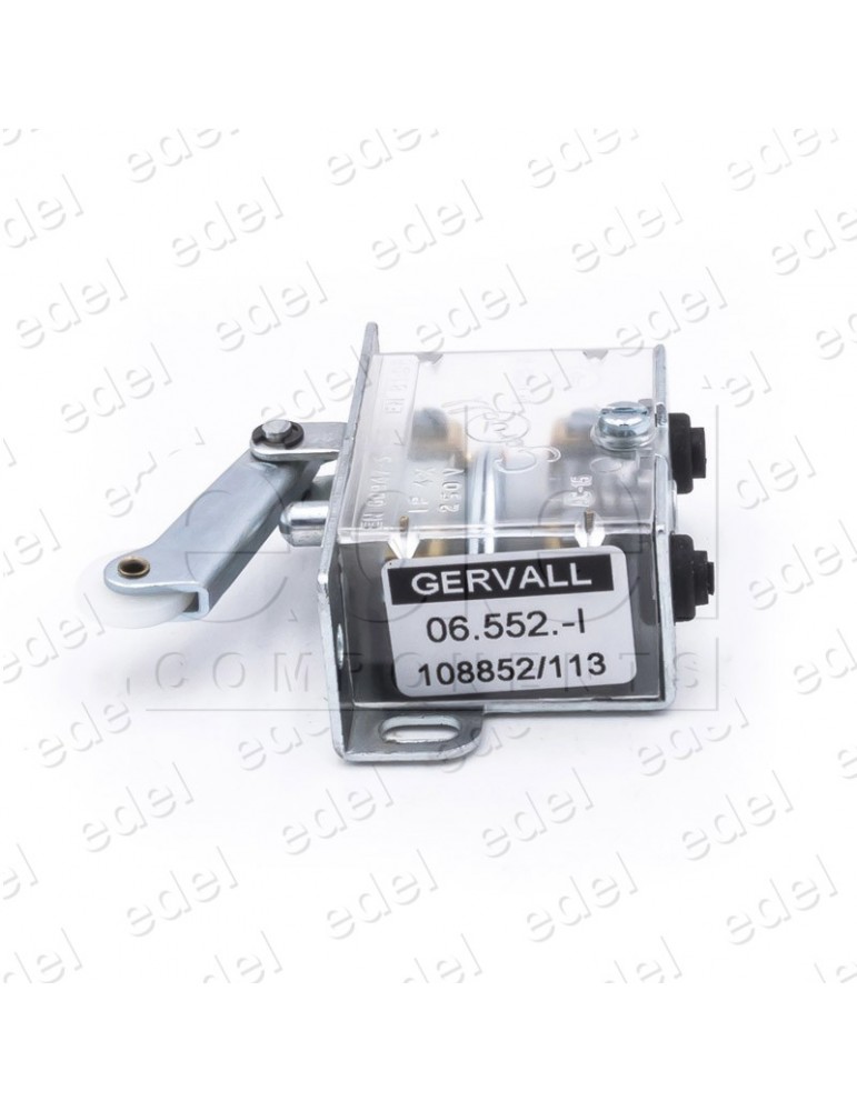 06.552.I CONTACTO GERVALL PALANCA RODILLO IZQUIERDA CAJA METÁLICA