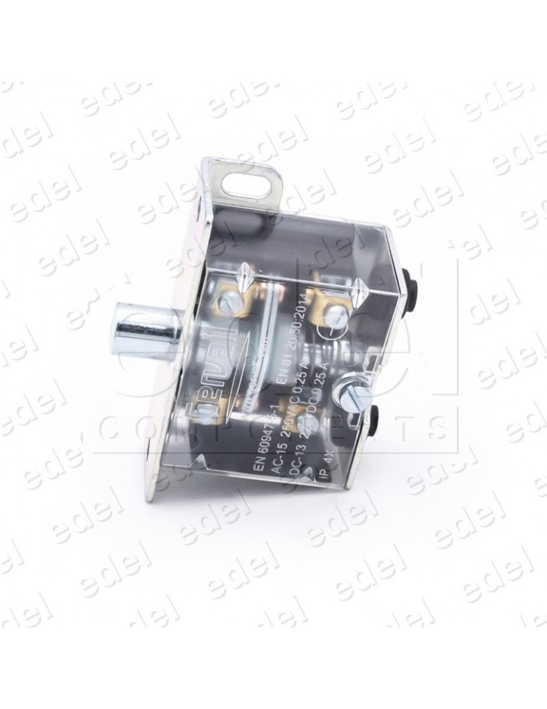 06.553.00 CONTACT GERVALL À BUTTÉE AVEC L'AXE ET BOÎTE METALLIQUE