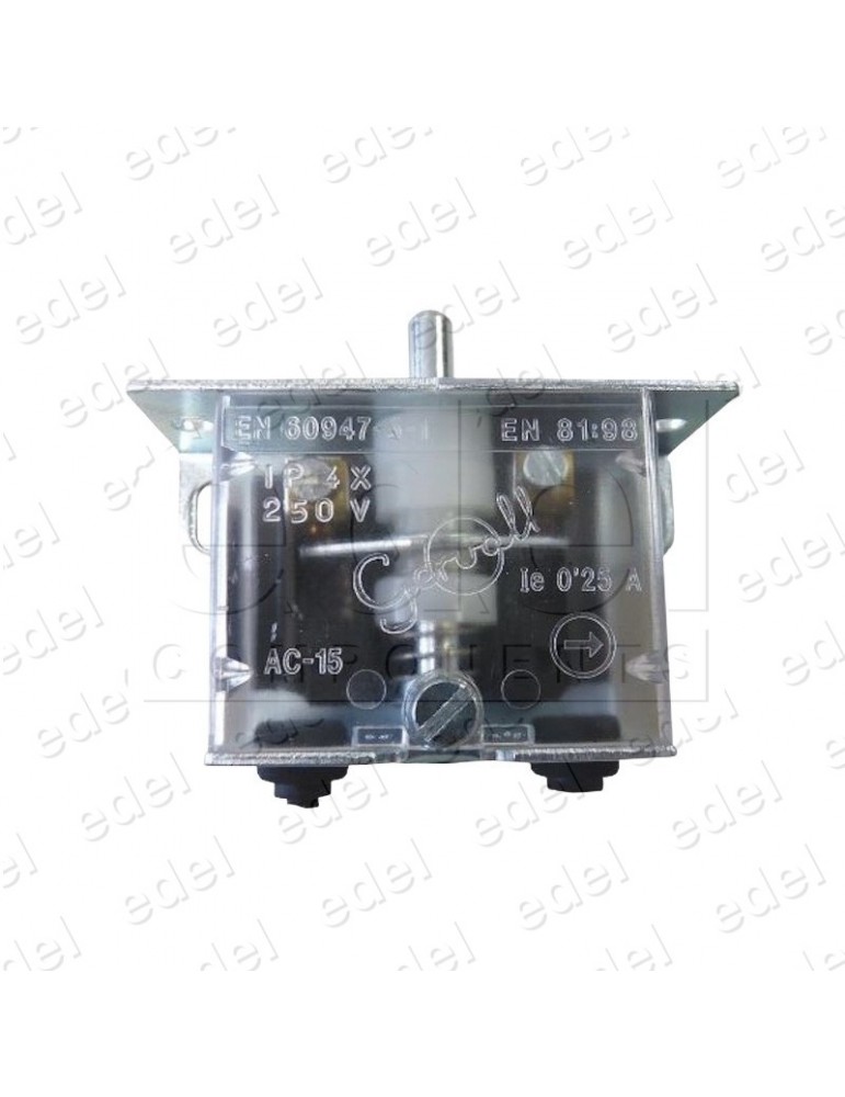 06.555.00 CONTACT GERVALL SAFETY SWITCH METAL BOX