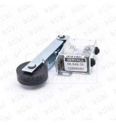 06.646.00 CONTACT GERVALL FIN DE COURSE POULIE FIXE B/METALLIQUE
