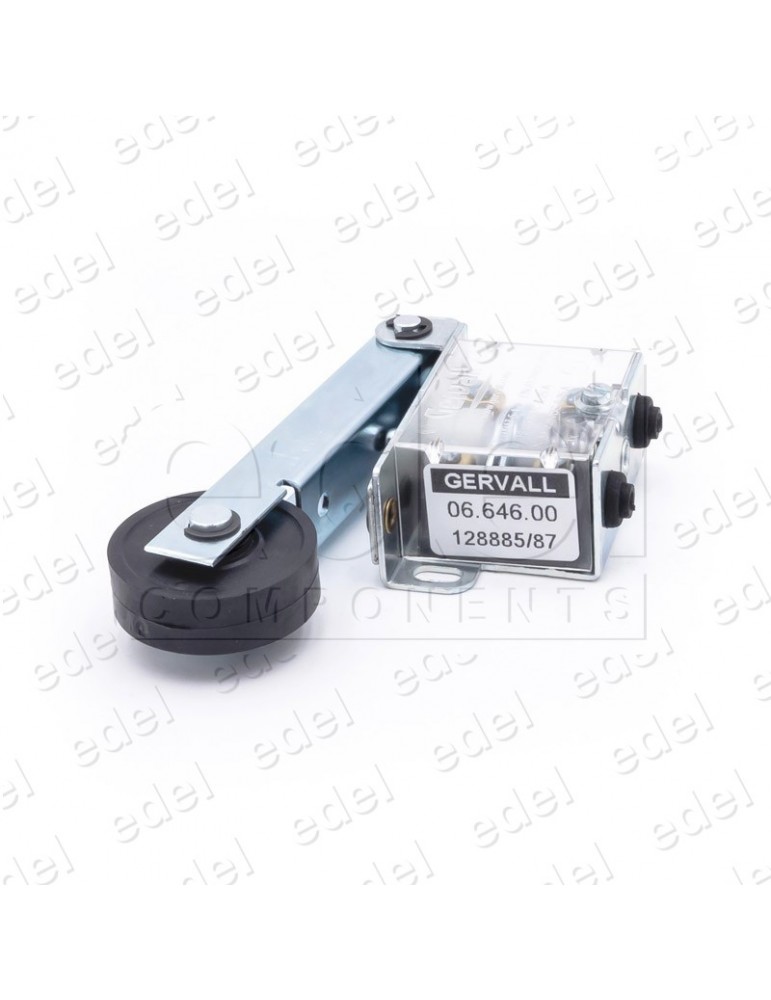 06.646.00 CONTACT GERVALL FIN DE COURSE POULIE FIXE B/METALLIQUE