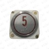PUSH BUTTON FAIN ROUND RED LED BRAILLE (5)