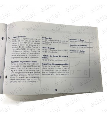 LIVRE DE MANTENIMENT D'ASCENSEURS