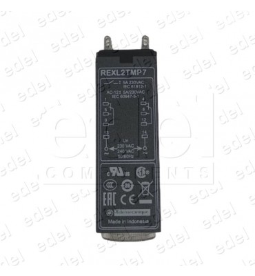 REXL2TMP7 RELÉ TEMPORIZADO REXL2TMP7 MINI 230VAC 5A 2NO