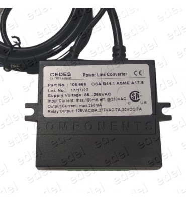 106666 PHOTOCELL POWER SUPPLY CEDES USP 85-265 VAC
