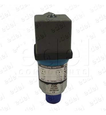 SWITCHED PRESSURE SWITCH CENTRAL 10-100 BAR